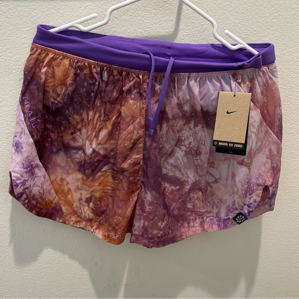 Nike Women's Dri-FIT Repel Mid-Rise 3" Trail Running Shorts Size M‎